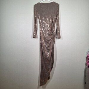 Women Dresses Size 38 Color Gold A LA RUSSE